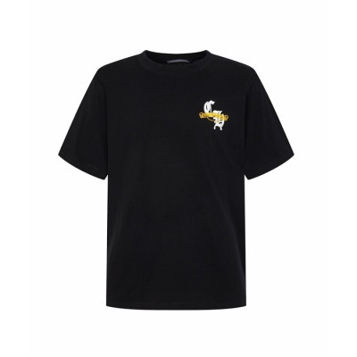 크롬하츠 남성 라운드 반팔티 - Chrom Hearts Mens Round Tshirt - chc7967x