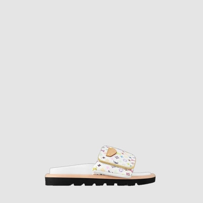 루이비통 남성 풀 필로우 플랫 컴포트 뮬 - Louis vuitton Mens Full Pillow Flat Comfort Mule - lvs7547x