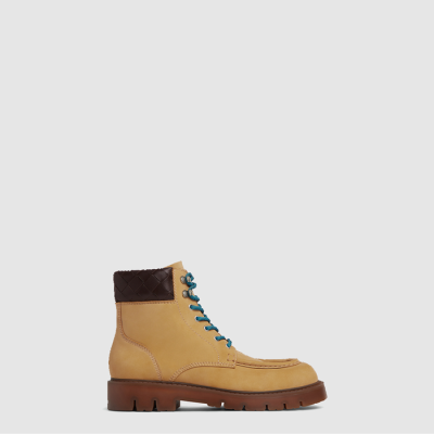 보테가 베네타 해드독 레이스업 앵클 부츠  - Bottega veneta Headdog Lace-Up Ankle Boots - bvs7601x