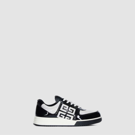 지방시 남성 G4 페이턴트 가죽 스니커즈 - Givenchy Mens G4 Patent Leather Sneakers - gis7616x
