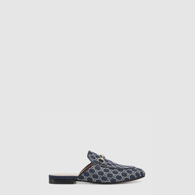 구찌 여성 GG 크리스털 프린스타운 슬리퍼 - Gucci Womens GG Crystal Princetown Slippers - gus7800x