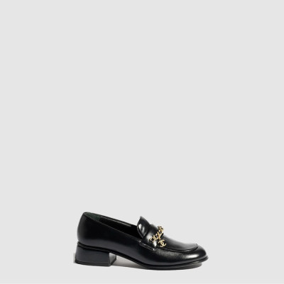 샤넬 여성 체인 로퍼 - Chanel Womens Chain Loafers - chs7841x