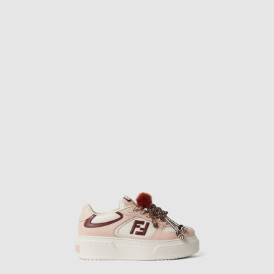 펜디 여성 매치 로우탑 플랫폼 참 슈즈 - Fendi Match Low-Top Platform Charm Shoes - fes7888x