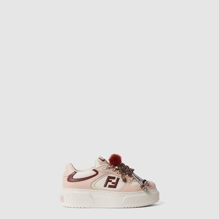 펜디 여성 매치 로우탑 플랫폼 참 슈즈 - Fendi Match Low-Top Platform Charm Shoes - fes7888x