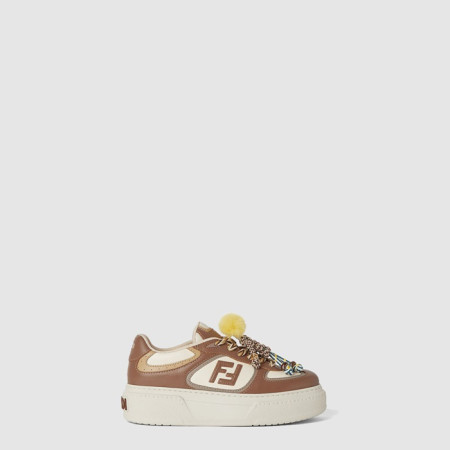 펜디 여성 매치 로우탑 플랫폼 참 슈즈 - Fendi Match Low-Top Platform Charm Shoes - fes7889x