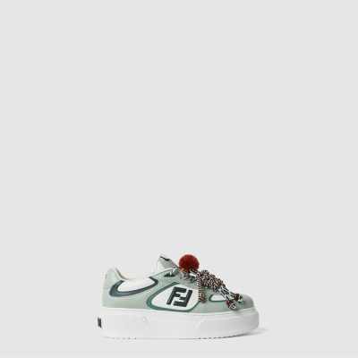 펜디 여성 매치 로우탑 플랫폼 참 슈즈 - Fendi Match Low-Top Platform Charm Shoes - fes7889x