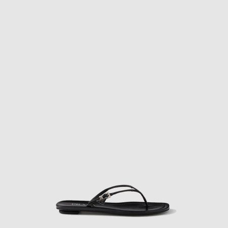 프라다 여성 가죽 끈 샌들 - Prada Leather Strap Sandals - prs7923x