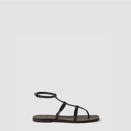 브루넬로 쿠치넬리 여성 가죽 샌들 - Brunello Cucinelli Womens Leather Sandals - brs7987x