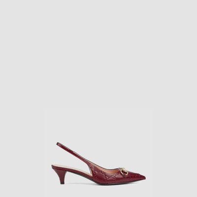 구찌 여성 홀스빗 슬링백 펌프스 - Gucci Womens Horsebit Slingback Pumps - gus8037x