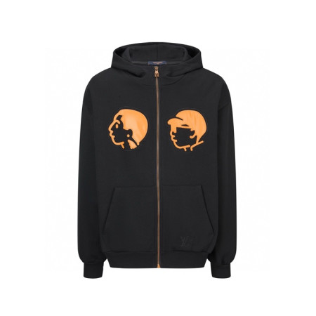 루이비통 남성 집업 후드티 - Louis vuitton Mens Zip-up Hoodie - lvc8014x
