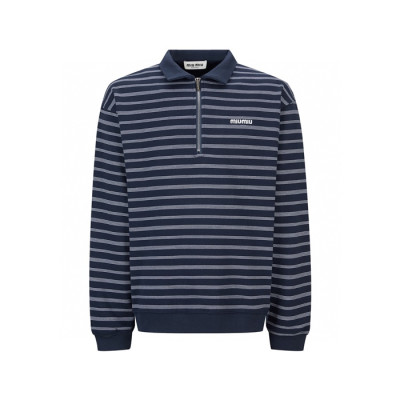 미우미우 남성 폴로 긴팔티 - Miumiu Mens Polo Tshirt - mic8015x