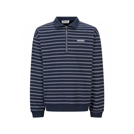 미우미우 남성 폴로 긴팔티 - Miumiu Mens Polo Tshirt - mic8015x