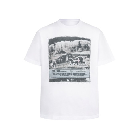 크롬하츠 남성 라운드 반팔티 - Chrom Hearts Mens Round Tshirt - chc8018x