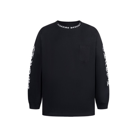 크롬하츠 남성 라운드 긴팔티 - Chrome Hearts Mens Round Tshirt - chc8023x