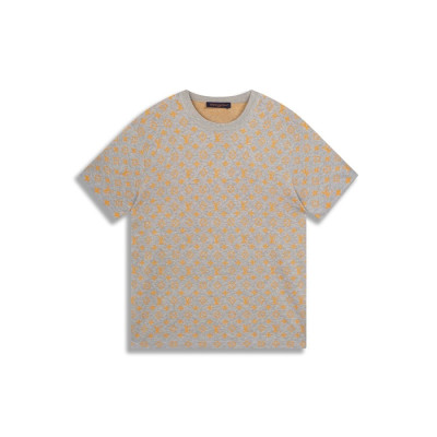 루이비통 남성 라운드 반팔 티셔츠 - Louis vuitton Mens Round Tshirt - lvc8026x