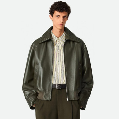 보테가 베네타 남성 가죽 자켓 - Bottega veneta Mens Leather Jackets - bvc8043x