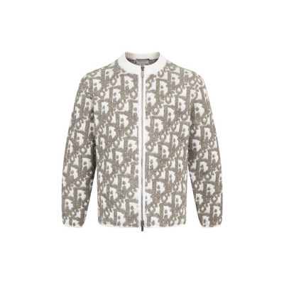 디올 남성 집업 스웨터 - Dior Mens Zip-up Sweater - dic8049x