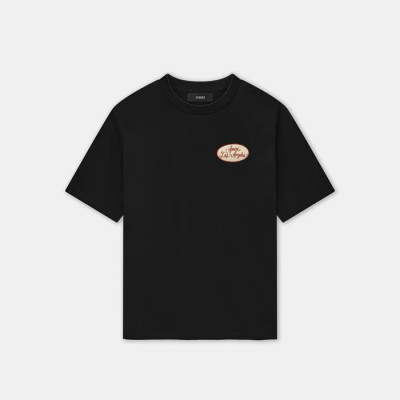아미리 남성 반팔 티셔츠 - Amiri Mens Round Tshirt - amc8062x