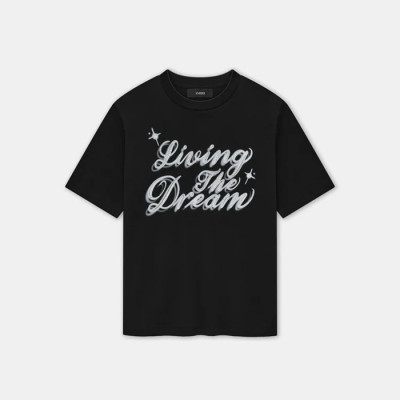 아미리 남성 반팔 티셔츠 - Amiri Mens Round Tshirt - amc8065x