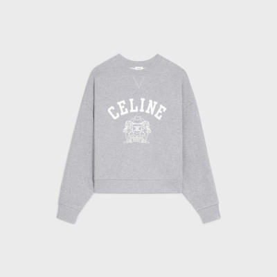 셀린느 여성 라운드 맨투맨 - Celine Womens Round Tshirt - cec8060x