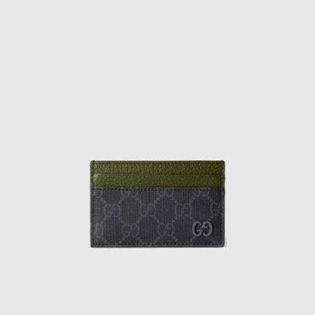 구찌 바이컬러 GG 카드 케이스 - Gucci Bicolor GG Card Case - guw367x