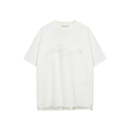 아크네 남/녀 라운드 반팔티 - Acne Unisex Round Tshirt - anc8136x