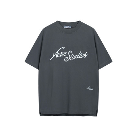아크네 남/녀 라운드 반팔티 - Acne Unisex Round Tshirt - anc8137x