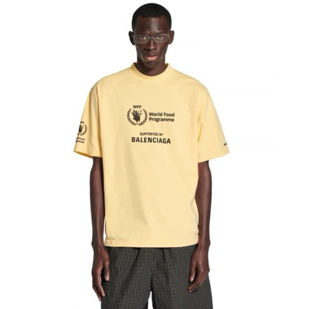 발렌시아가 남성 라운드 반팔 티셔츠 - Balenciaga Mens Round Tshirt - bac8142x