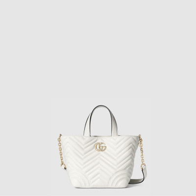 구찌 여성 GG 마몽 미니 토트백 - Gucci Womens GG Marmont Mini Tote Bag - gub9348x
