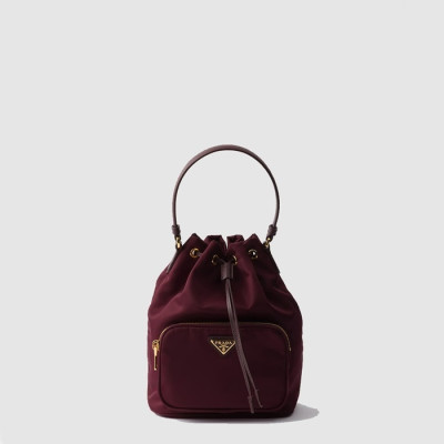 프라다 여성 듀엣 리나일론 버킷 백 1BH038 - Prada Womens Duet Re-Nylon Bucket Bag - prb9429x