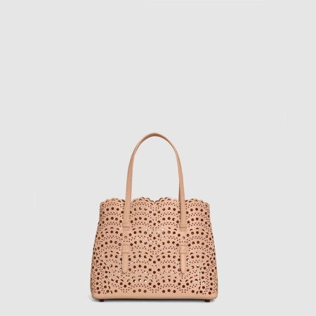 알라이아 여성 비엔 웨이브 럭스 미나 25 백 - Alaia Womens Vien Wave Luxe Mina 25 Bag - alb9458x