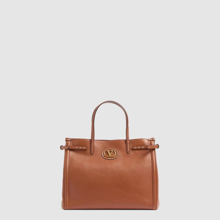 발렌티노 여성 가라바니 앙티브 미디엄 카프스킨 쇼퍼백 - Valentino Womens Garavani Antibes Medium Calfskin Shopper Bag - vab9540x