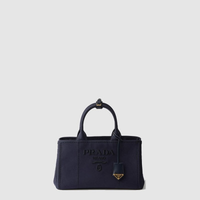 프라다 여성 라지 코튼 캔버스 핸드백 1BG554 - Prada Womens Large Cotton Canvas Handbag - prb9698x