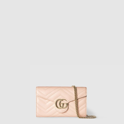 구찌 여성 GG 마몽 체인 달린 지갑 - Gucci Womens GG Marmont Chain Wallet - gub9701x
