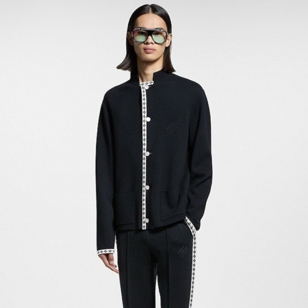 루이비통 남성 니트 재킷 - Louis vuitton Mens Knit Jacket - lvc8159x