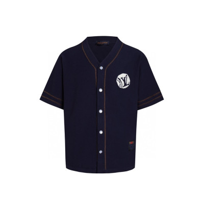 루이비통 남성 라운드 반팔 티셔츠 - Louis vuitton Mens Round Tshirt - lvc8175x