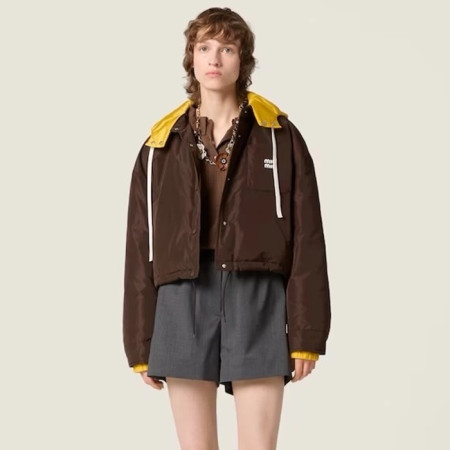 미우미우 여성 다운 재킷 - Miumiu Womens Down Jacket - mic8198x