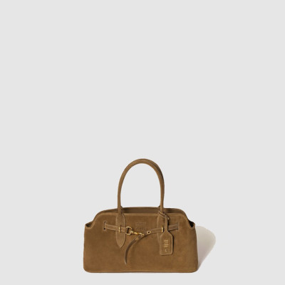 미우미우 여성 스웨이드 아방뛰르 백 - Miumiu Womens Suede Avanture Bag - mib9723x