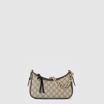 구찌 여성 GG 엠블럼 스몰 숄더백 - Gucci Womens GG Emblem Small Shoulder Bag - gub9729x