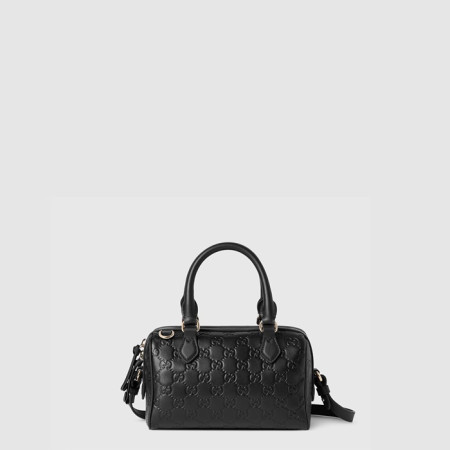 구찌 여성 GG 엠블럼 스몰 보스턴백 - Gucci Womens GG Emblem Small Boston Bag - gub9765x