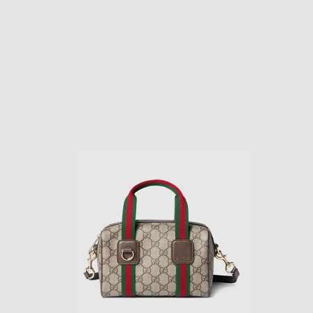 구찌 여성 미니 GG 더플백 - Gucci Womens Mini GG Duffel Bag - gub9822x