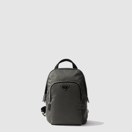 프라다 남성 리나일론 사피아노 가죽 백팩 2VZ116 - Prada Mens Re-Nylon Saffiano Leather Backpack - prb9864x