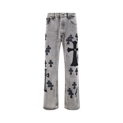 크롬하츠 남성 클래식 청바지 - Chrom Hearts Mens Classic Jeans - chc8208x