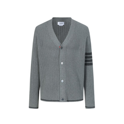 톰브라운 남성 브이넥 가디건 - Thom Browne Mens V-neck Cardigan - thc8264x