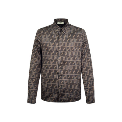 펜디 남성 클래식 셔츠 - Fendi Mens Classic Shirts - fec8282x