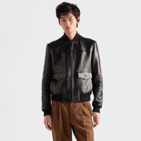 프라다 남성 가죽 자켓 - Prada Mens Leather Jacket - prc8288x