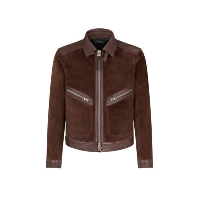 톰포드 남성 가죽 자켓 - Tom Ford Mens Leather Jacket - toc8333x