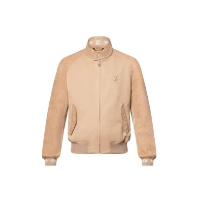 루이비통 남성 가죽 재킷 - Louis vuitton Mens Leather Jacket - lvc8335x