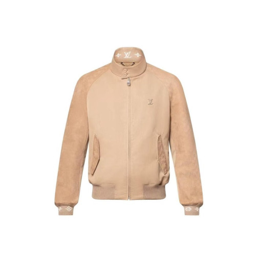 루이비통 남성 가죽 재킷 - Louis vuitton Mens Leather Jacket - lvc8335x