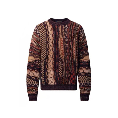 루이비통 남성 라운드 스웨터 - Louis vuitton Mens Round Sweater - lvc8339x